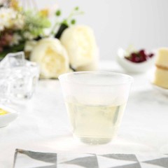 25 pk 9 oz Plastic CLEAR Tumbler CUPS Disposable Tableware Party Wedding SALE