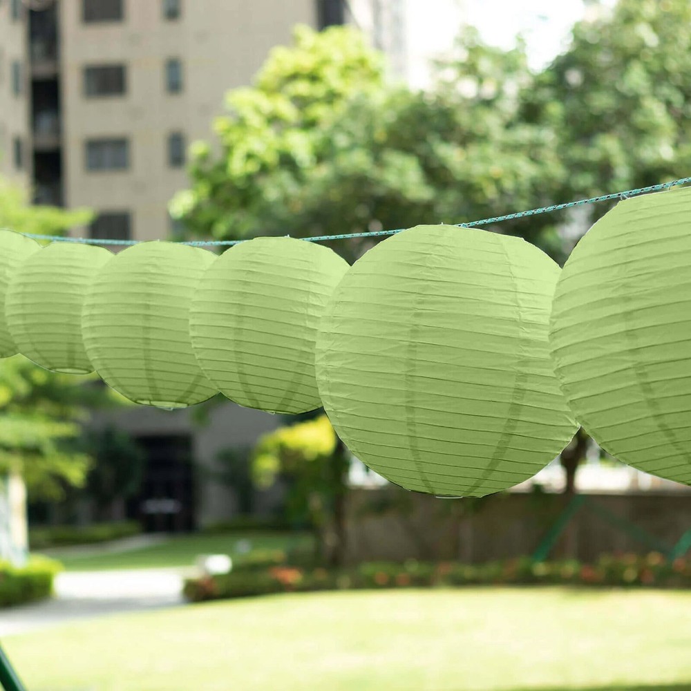 8 pcs Assorted 6 in 8 in 10 in 14 in Large Hanging Paper Lanterns Party Wedding