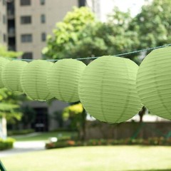 8 pcs Assorted 6 in 8 in 10 in 14 in Large Hanging Paper Lanterns Party Wedding