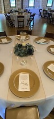 Navy Blue Wedding/Celebration Rustic/Glam Decorations- Used