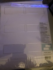 Printable Gartner Studios Ivory Pearl Place Cards 48 Count. New, Set Of 2.