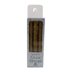 Gardner Studios Gold Glitter Glue Gun Sealing Wax Sticks Stationary Wedding 18ct