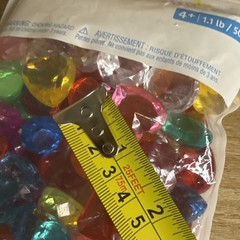 Shiny Acrylic Pirate Gems Perfect for Goody Bags Treasures Crafts 1.1 Ib / 500g