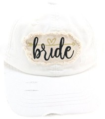 Bride Baseball Cap Vintage Embroidered Bachelorette Party Bride To Be Hat