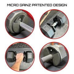 Micro Gainz Gain Muscle 1Lb At A Time Micro Gainz Dumbbell Fractional 1.25Lb