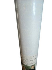 Wedding Fabric aisle runner White 100′ x 36″ Ceremonies, Events scroll pattern