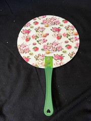 Thirty-Piece Bridal Shower Thank You Pack – Floral Round Fans, Cups, Tags & Acce