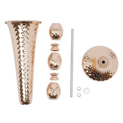 10 Pcs 23.6″ Height Versatile Metal Wedding Centerpieces Vase 60 cm Metal Vase