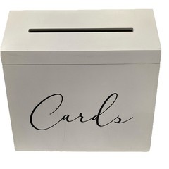 Hobby Lobby White Wooden Card Box Wedding Baby Shower