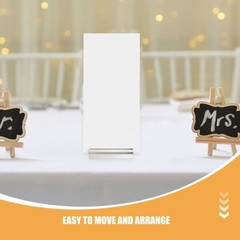 10 Pcs Table Sign Holder Birthday Exhibition Stand Clear Acrylic
