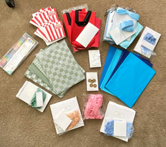 650+ pc Stationery Bundle Lot Wedding Gift Bags Tissue Wax Stickers Bows Markers
