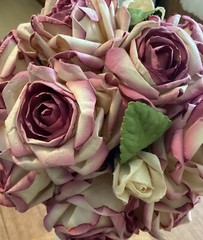 Handmade Gorgeous Large Millinery Paper Rose Bouquet
