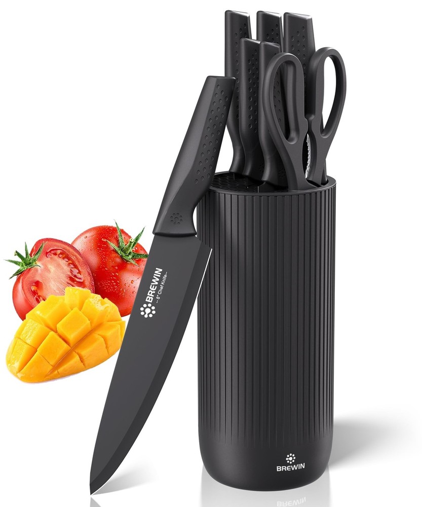 Knife Set, Brewin Kitchen Knife Set, Knives Set for Kitchen, Universal Knife …