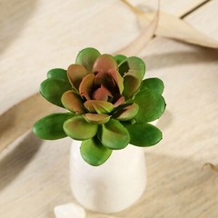 Green 3 Assorted 3″ Faux Succulent Sprays Stems Wedding Flowers Centerpieces