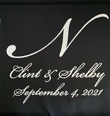 Black Aisle Runner Wedding Isle Runner Black Fabric Runner Personalized Decor