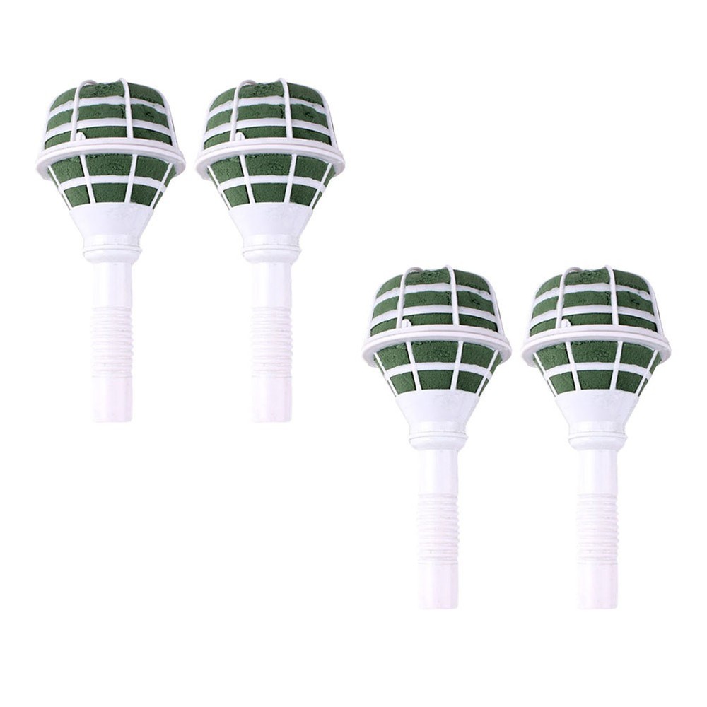 4Pcs Assorted Color Flower Base for Wedding Floral Holder and Bouquet Support