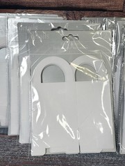 Details Favor Boxes 12pk White Gift Treat Bags Wedding Party Lot of 10