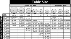 Small Tablecloth Satin Round 30″, 36″, 45″, 54″, 58″ Multiple colors Available.