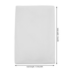 Elegant White Chiffon Ceiling Drapes for Weddings and Events – 6 Panels