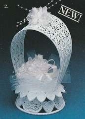 New Vintage Wilton «Love Blooms» wedding Cake Top, 103-8028