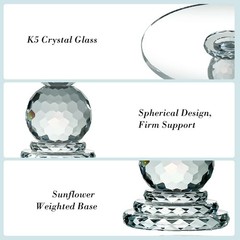 Uten Crystal Glass Cake Stand,Cake Display stand,Dessert Holder -Wedding,Party