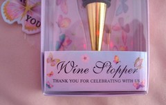 Thank You For Celebrating With Us Wine Stoppers Gifts lot of 14