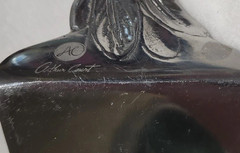 Arthur Court Olive Pattern Pie Cake Lasagna Server Sand Casted In Aluminum