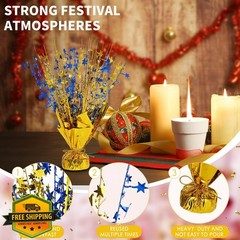 Hdnpea Gold Navyblue Table Centerpieces