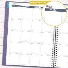 Appointment Book/Planner 2026-2027 – Weekly Appointment Book 2026-2027, purple