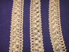 Satin ribbon ribbed braided layered 3/4″ blue 12 yd