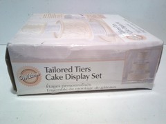 New In Worn Box Wilton Tailored Tiers Cake Display Set FREE SHIPPING