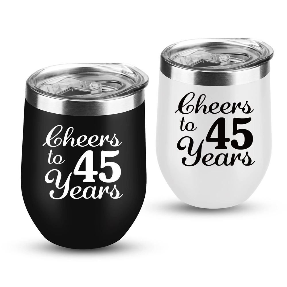 45th Anniversary Sapphire Wedding Gifts for Couple – Forty-Five Years Marriag…