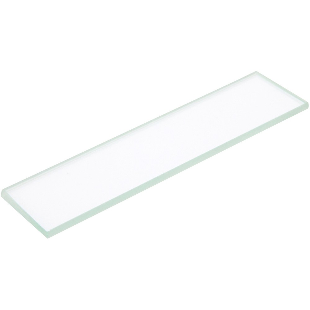 Plymor 1″ x 4″ Rectangle, 3mm Thick Non-Beveled Clear Glass