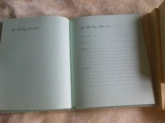 Vintage Hallmark Deluxe Keepsake Wedding Photo Album W/Keep-Safe Page Protectors