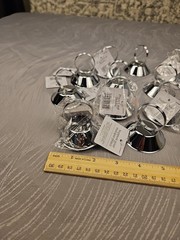 Lot Of 11 Place Card Holder / Table Number Holders Silver