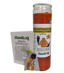 Wealth and Prosperity Dressed Candle Kit – Abundancia Y Prosperidad