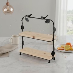 Wooden Dessert Display Set Decorative Cake Display Stand Sturdy for Party