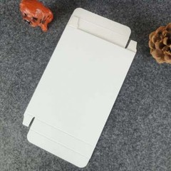 200x White Paper Thin Packaging Box Necklace Jewellery Photography Card Gift Box