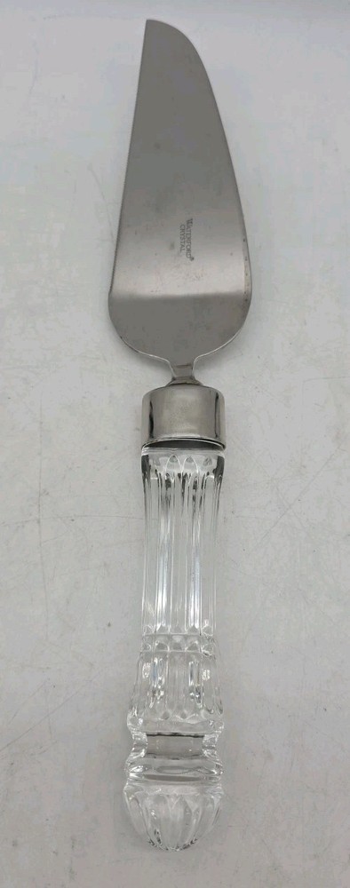 Good CONDITION Waterford Crystal Pie or Cake Knife and Server – 12”L