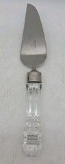 Good CONDITION Waterford Crystal Pie or Cake Knife and Server – 12”L