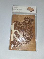 Hallmark Wedding Card Keeper Wooden Memory Book