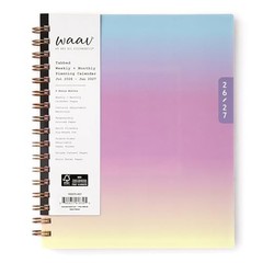 WAAV Weekly and Monthly Academic Year Planner 7″ x 9″ Lisa- 2026/2027