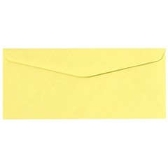 Pastel Canary #9 Regular Envelopes, 3 7/8 x 8 7/8, 24w(90gsm), 50 per Pack