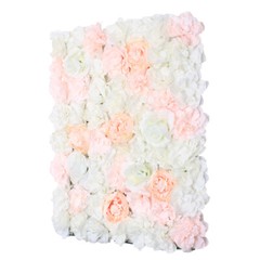 Artificial Flower Wall Panels, 5 Pcs Flower Wall Panels，wall Decoration