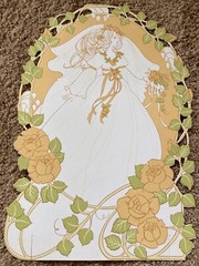 Vintage (ca 1970s) Hallmark «True Love» Wedding/Bridal Shower Centerpiece
