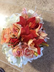 WEDDING FLOWERS BOUQUETS Decorations Sunflowers turquoise SALE THRU 9/5