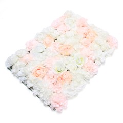 Artificial Flower Wall Panels, 5 Pcs Flower Wall Panels，wall Decoration