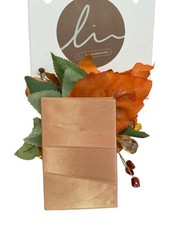 Ling’s Moment Pocket Boutonniere Single for Men Groom for Wedding Burnt orange