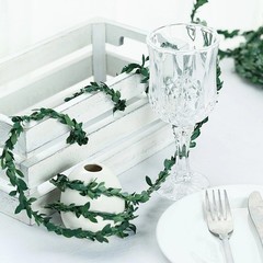 18 ft long Green Artificial Mini Foliage Garland Wedding Party Home Decorations