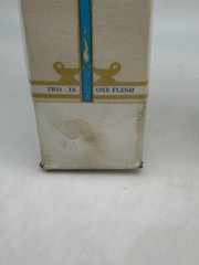 Wedding Unity Candle White Unscented To Have and to Hold Two in One Flesh 12″